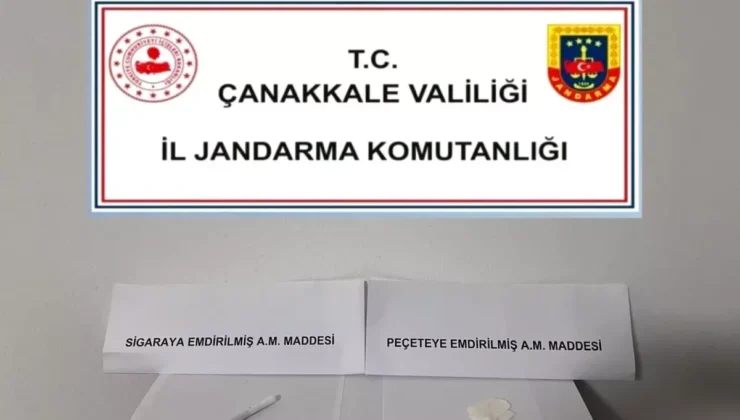 Çanakkale’de Uyuşturucu Operasyonu: 2 Şüpheli Tutuklandı